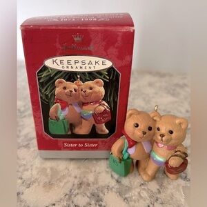 Hallmark Keepsake Sister to Sister 1998
